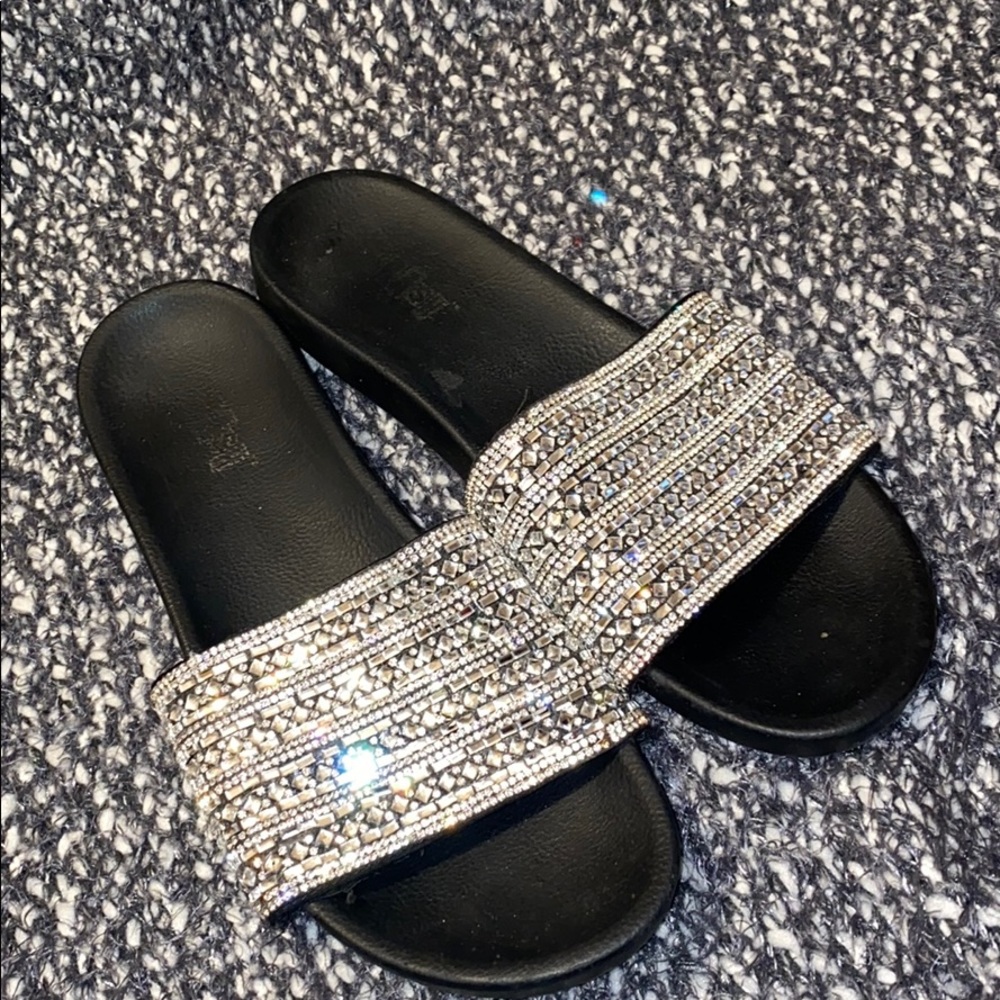 Glitter slides